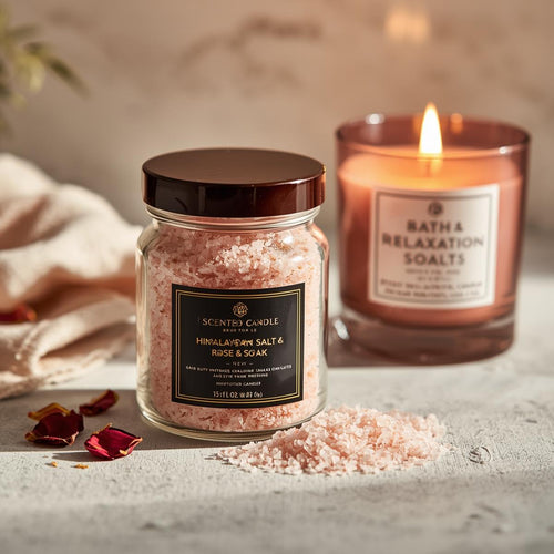 Himalayan Pink Salt & Rose Petal Soak