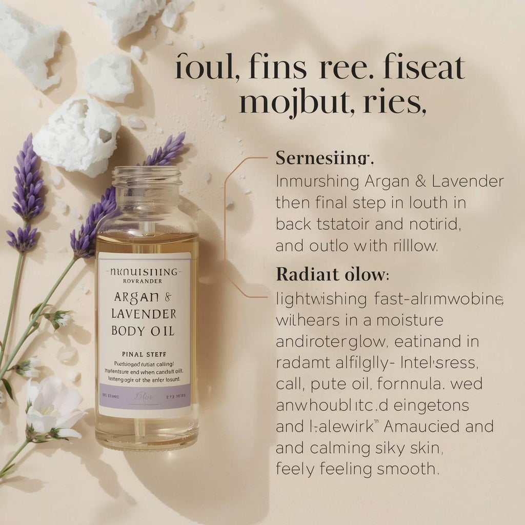 Nourishing Argan & Lavender Body Oil