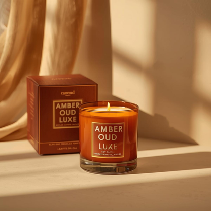 Amber Oud Luxe Soy Candle