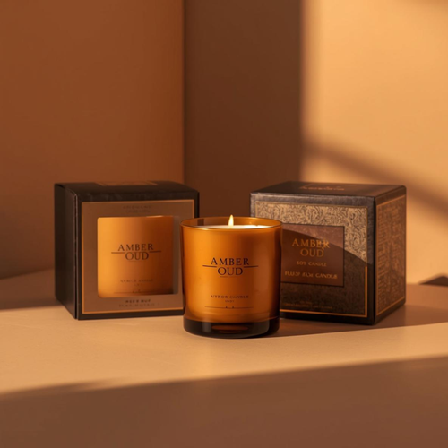 Amber Oud Luxe Soy Candle