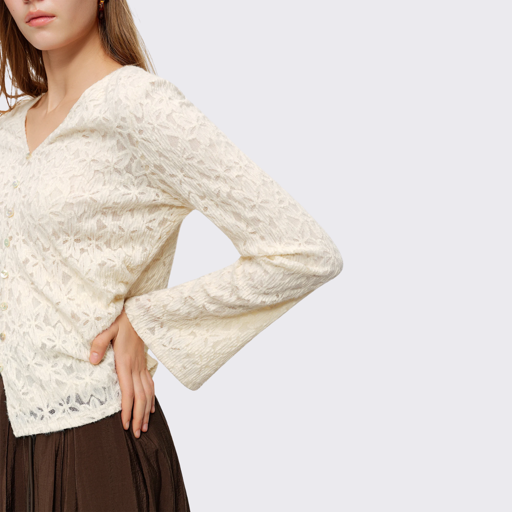 Coquette Lace Trim Top