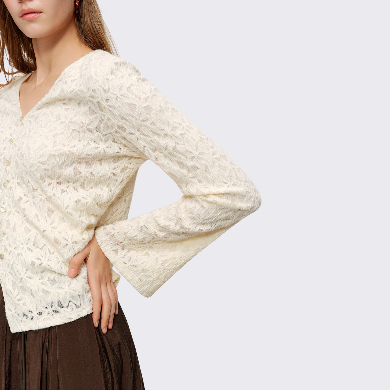 Coquette Lace Trim Top