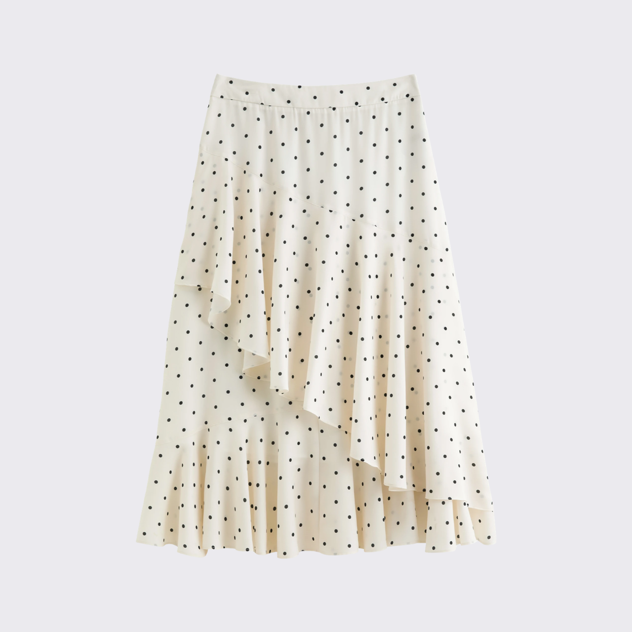 Polka Dot Ruffle Skirt