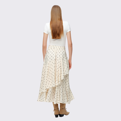 Polka Dot Ruffle Skirt