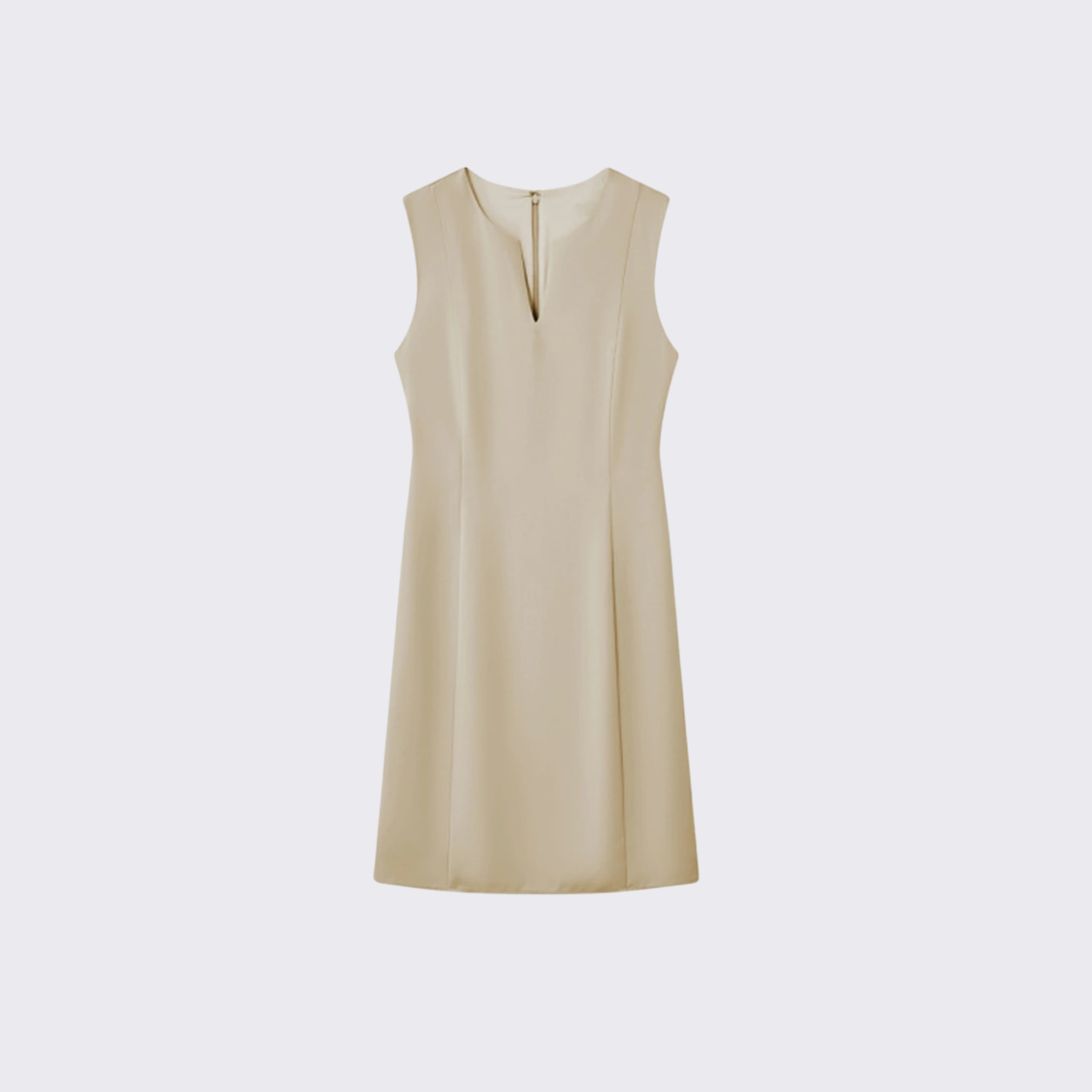 Refined Sleeveless Shift Dress