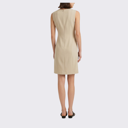 Refined Sleeveless Shift Dress