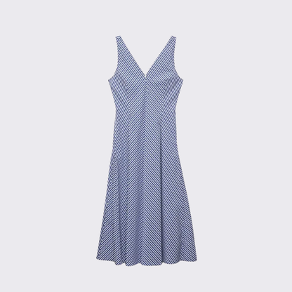 Amelia Striped Flare Dress