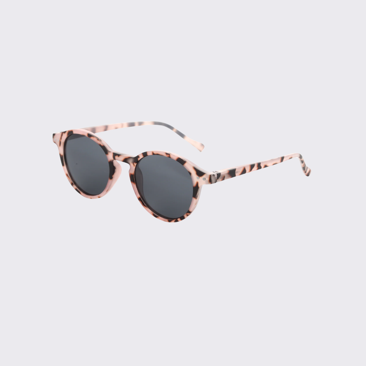 Round Pink Tortoiseshell Glasses