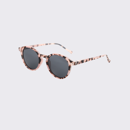 Round Pink Tortoiseshell Glasses