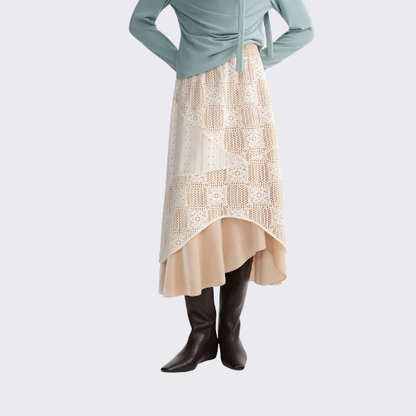 Lace Layered Skirt