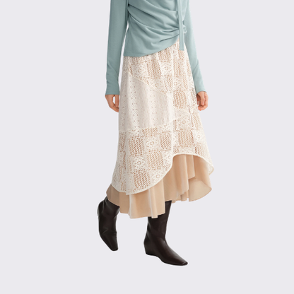 Lace Layered Skirt