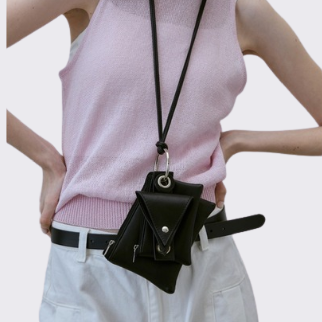 Mini Flap Leather Wallet