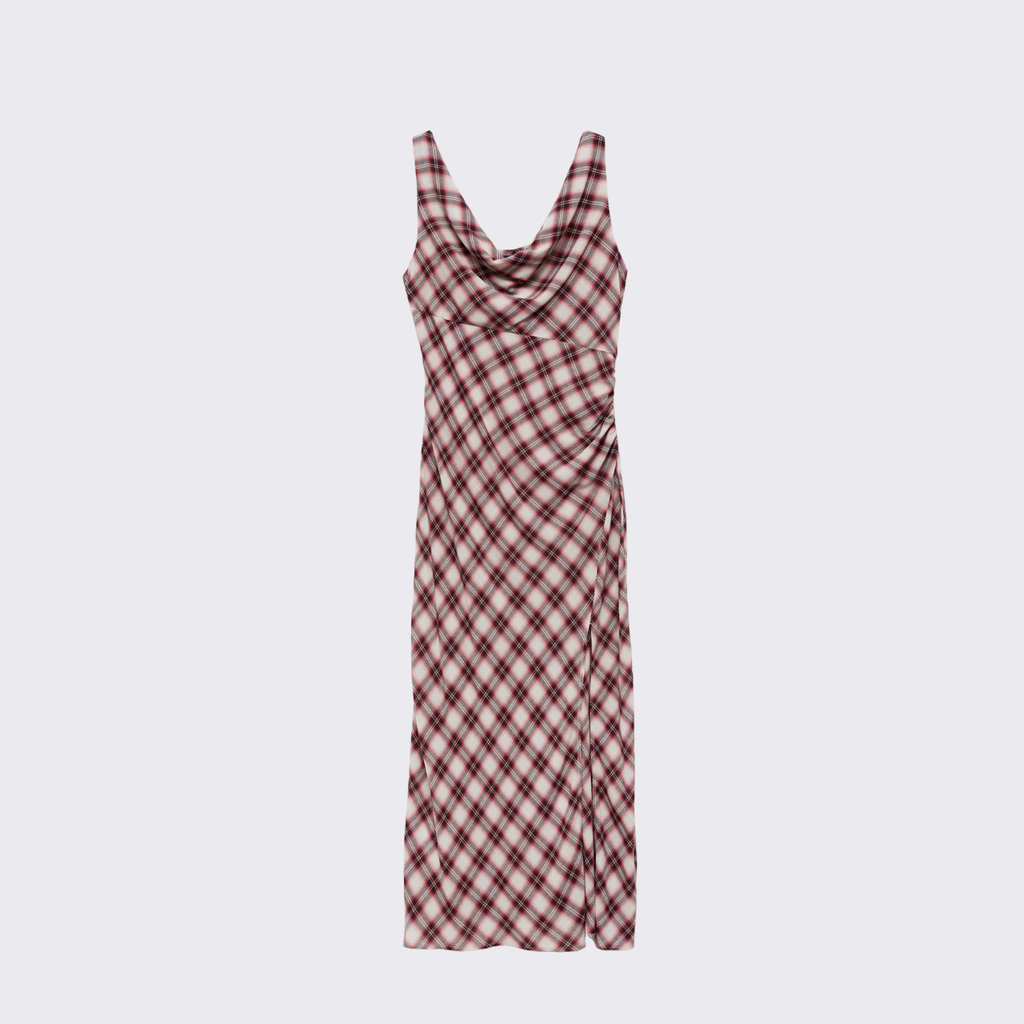 Geometric Print Maxi Dress