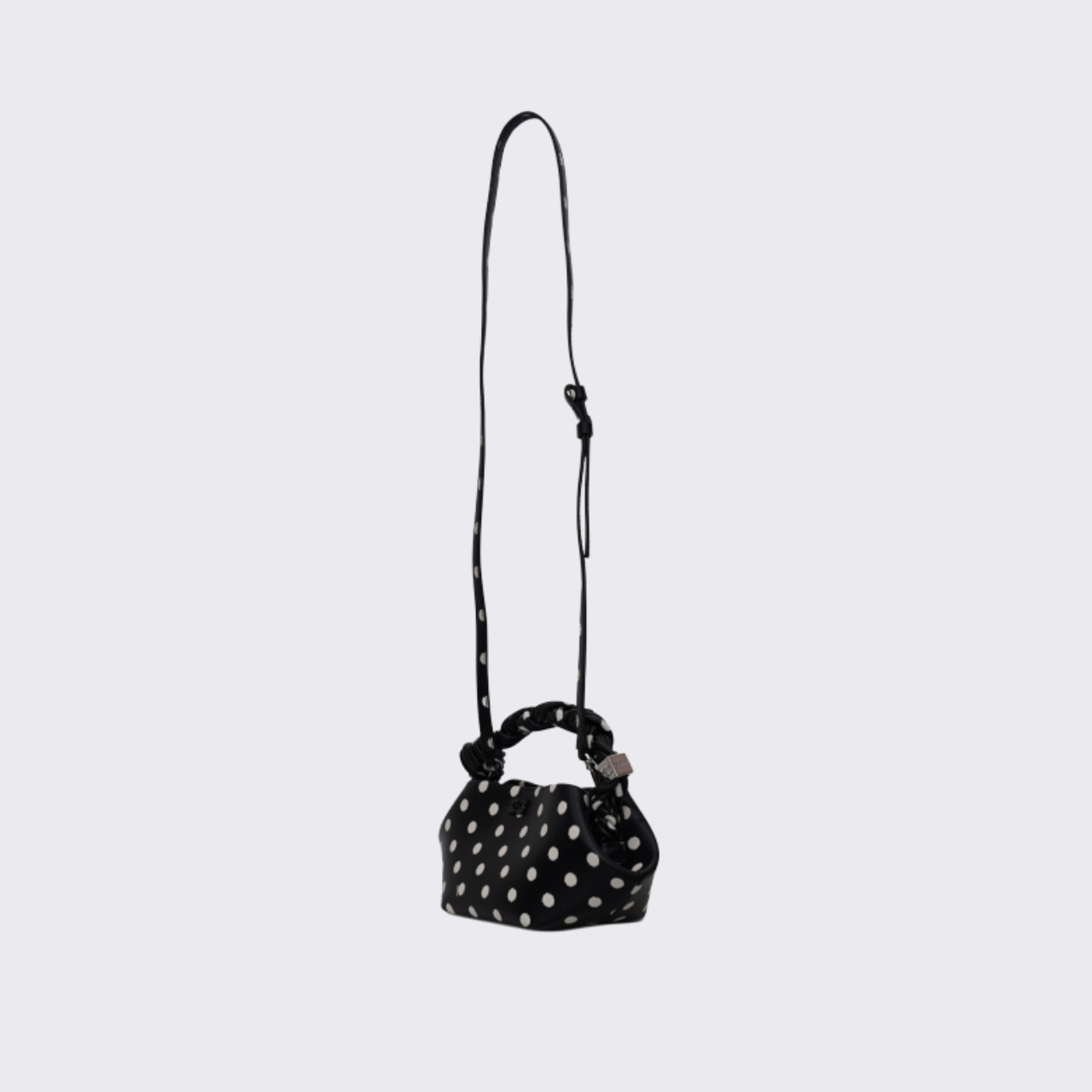 Spotted Knot Handle Bag