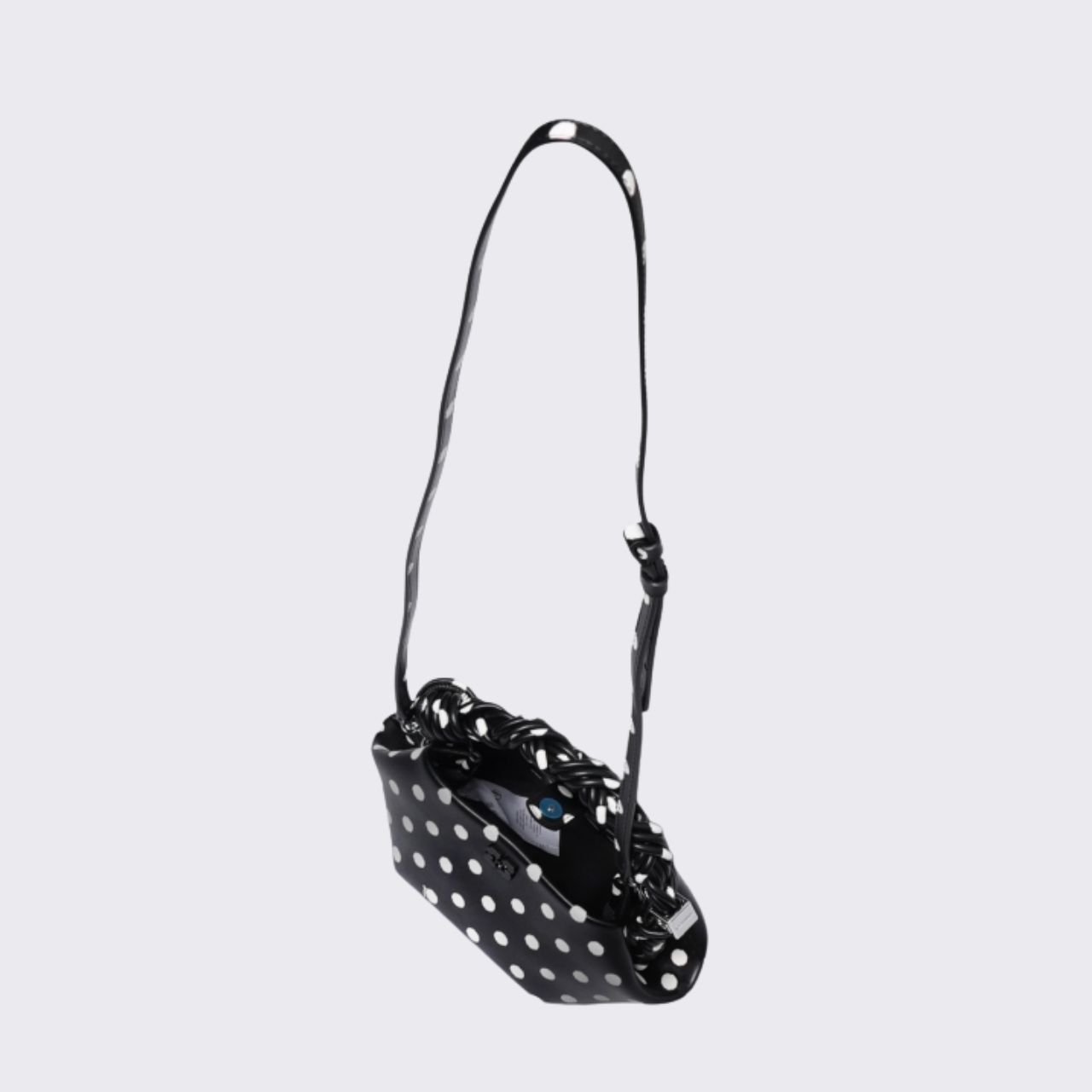 Spotted Knot Handle Bag