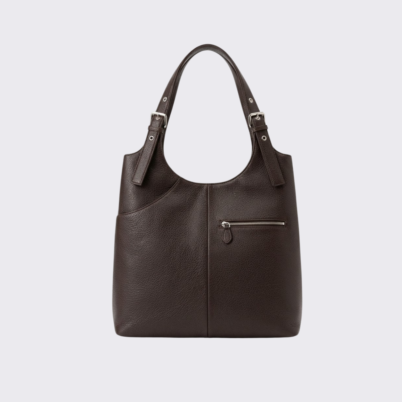 Classic Leather Shoulder Bag