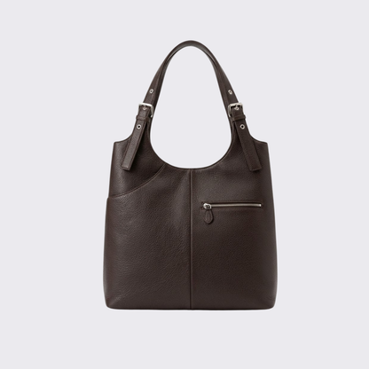 Classic Leather Shoulder Bag