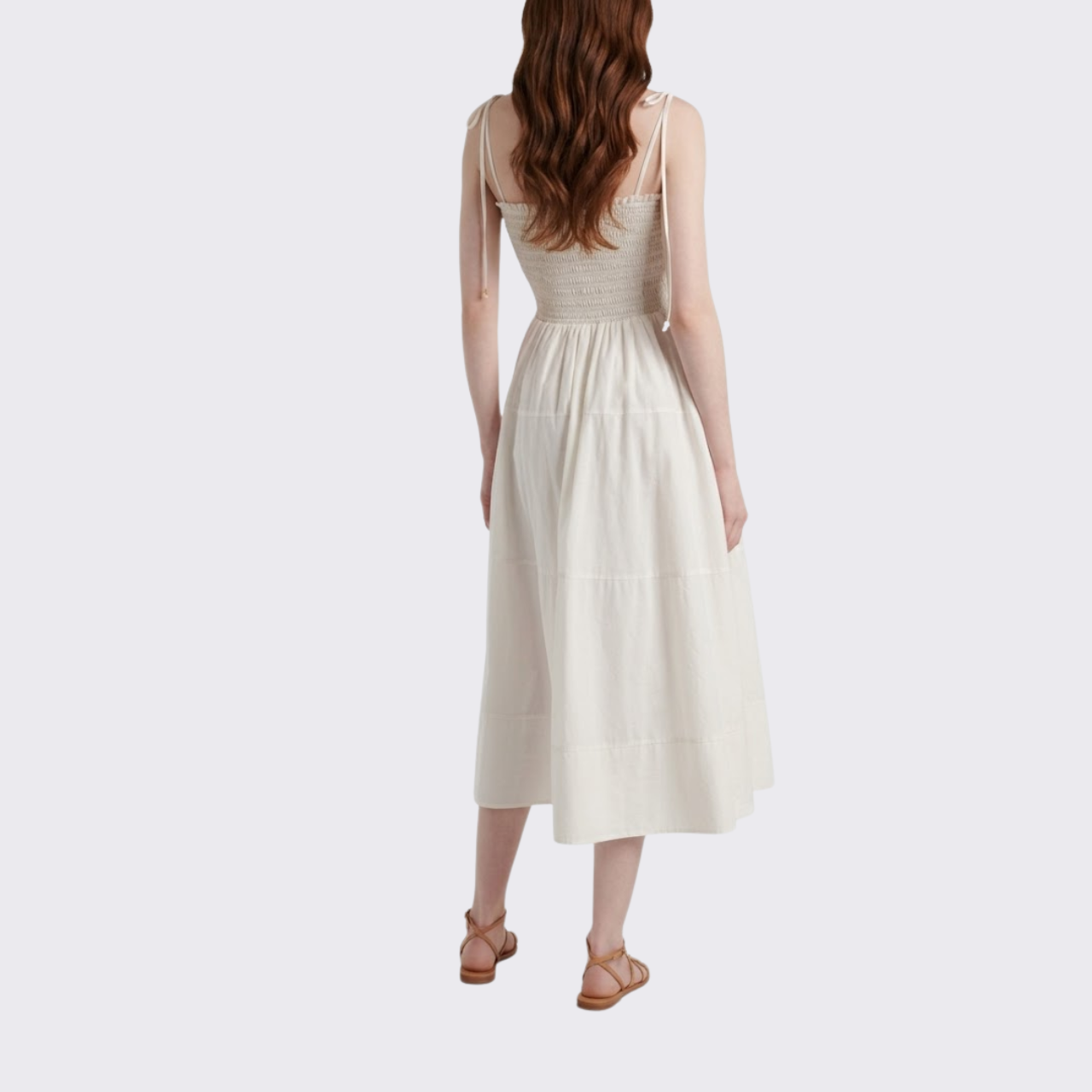 Classic Smocked Cotton Dress