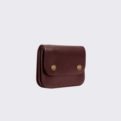 Classic Leather Snap Wallet